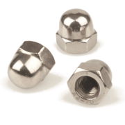 Dado Cieco Inox A2 – Calotta Sferica – UNI 5721 / DIN 1587 - vitfer_store