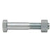 Bulloni a Testa Esagonale con Dado MM 20 CE 15048 Zincati UNI 5739 UNI 5739 ISO 4017 ISO 4014 ISO 4032 - vitfer_store