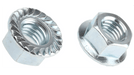 Dado Esagonale Flangiato Zigrinato – DIN 6923 ISO 4161 - vitfer_store