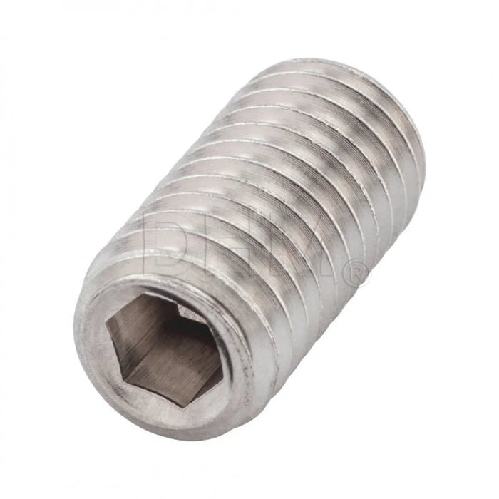 Grani M3 senza Testa Punta Piana – UNI 5923 DIN 913 – Brugola - vitfer_store