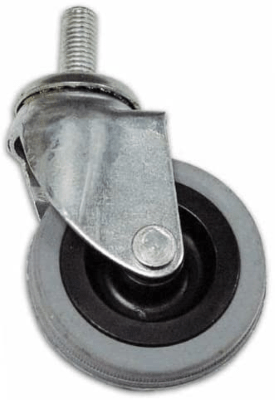 Ruote Cebora Gomma Grigia – Ø 50/60/80/100 – Piastra o Perno - vitfer_store