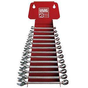 SERIE DI CHIAVI COMBINATE DA 13 PEZZI CON SUPPORTO